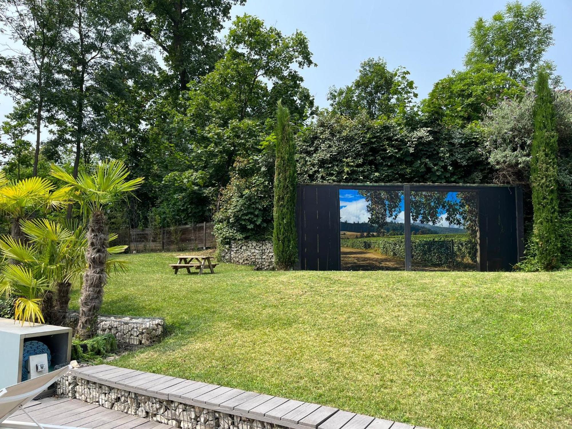 Villa Piscine A Proximite De Lyon Chaponost Buitenkant foto